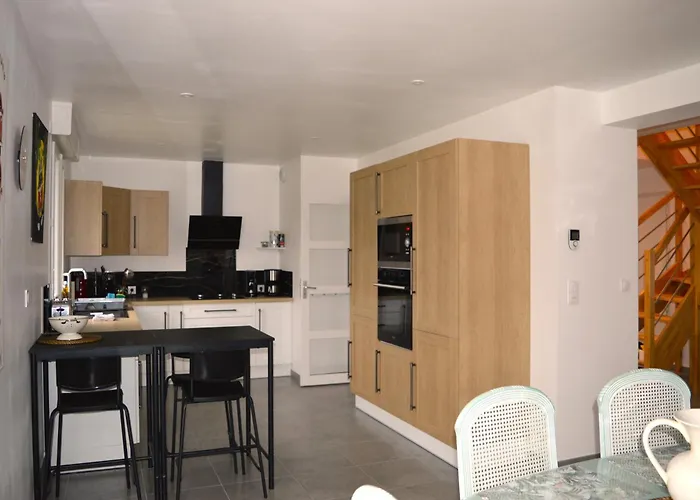 Les Embruns, Maison Neuve Pres Des Plages * أسنل